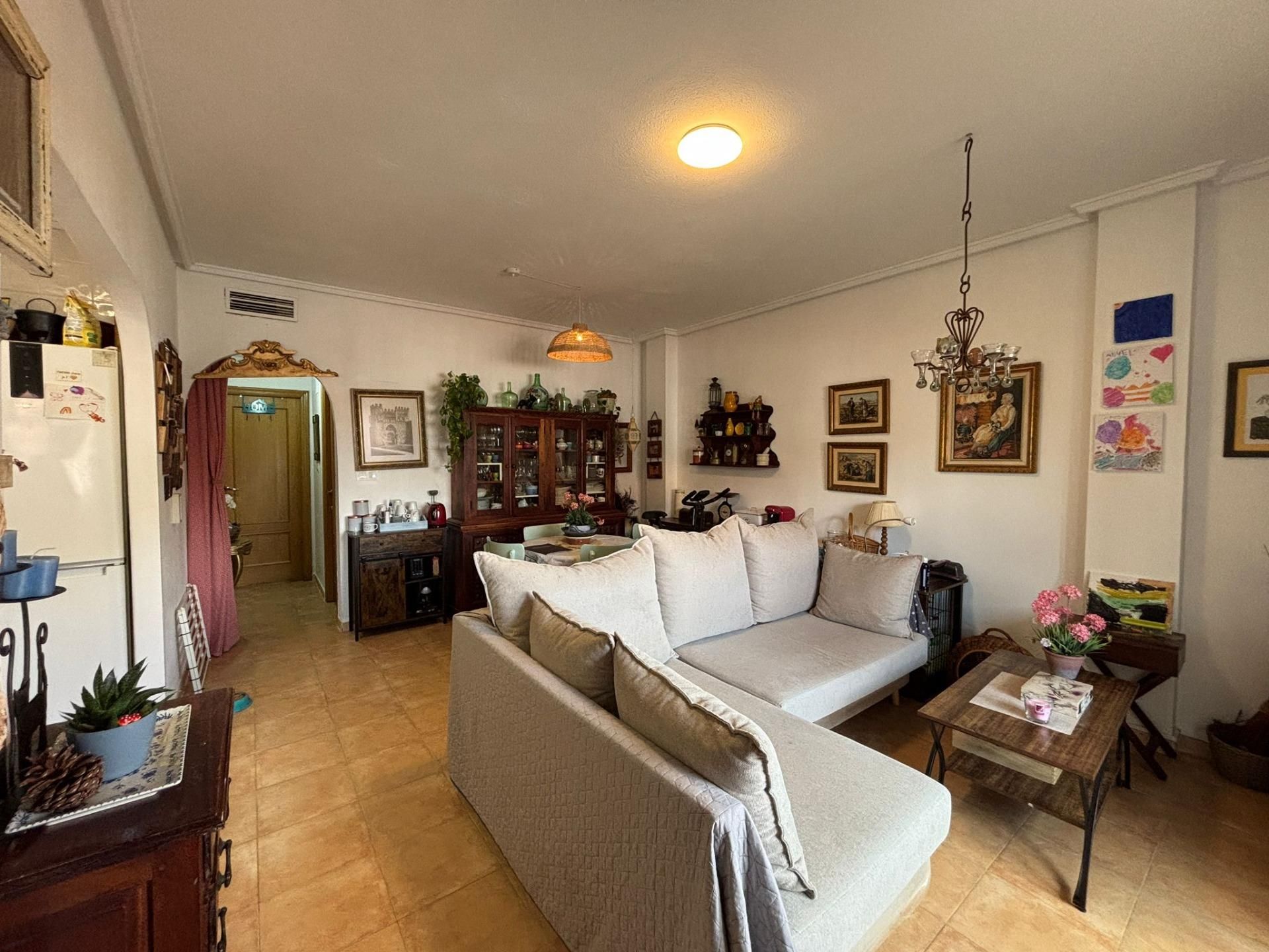 Living room of Flat for sale in Orihuela  with Air Conditioner, Terrace and Community pool