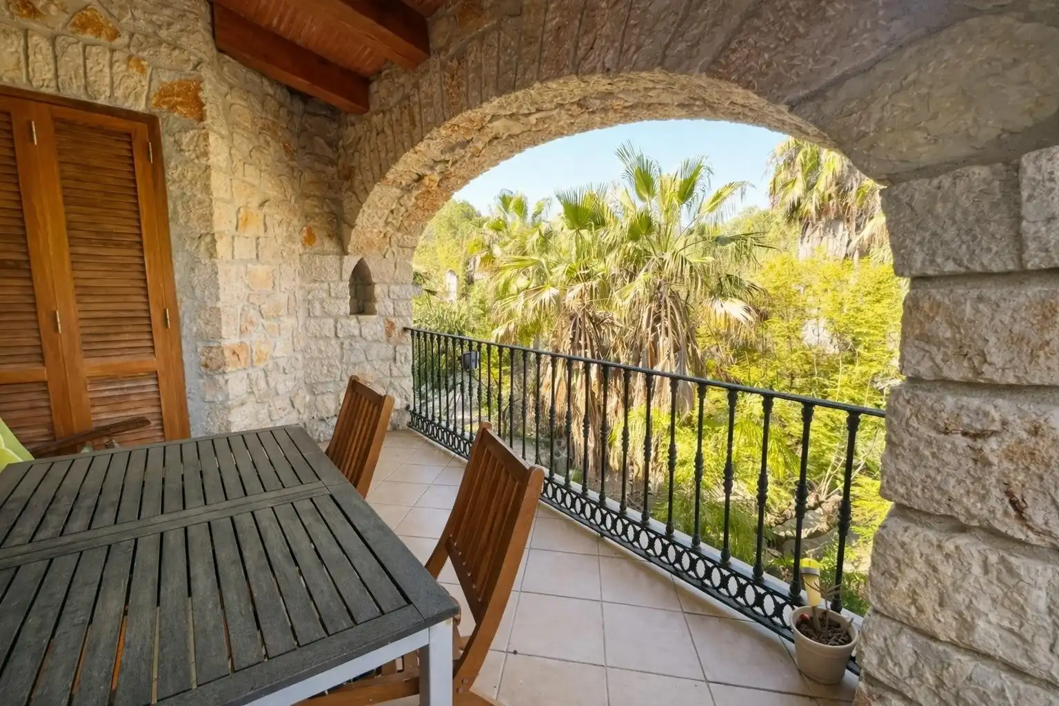 Terraza de Finca rústica en venta en Llíber con Aire acondicionado, Calefacción y Jardín privado