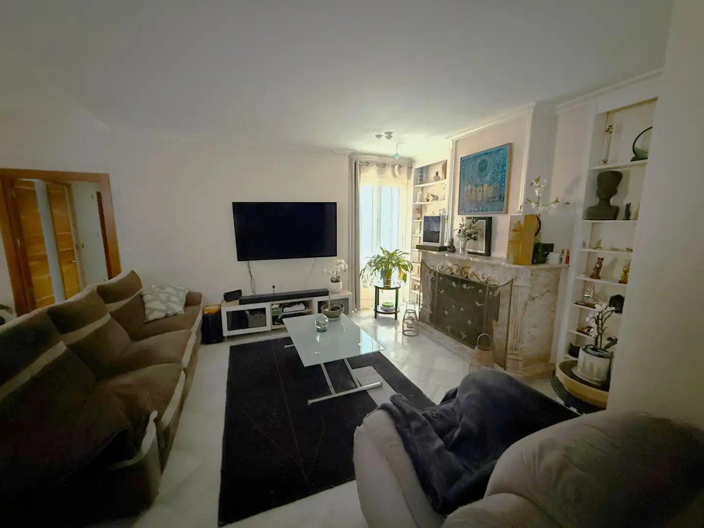 Sala de estar de Piso en venta en Sevilla con Aire acondicionado, Terraza y Trastero