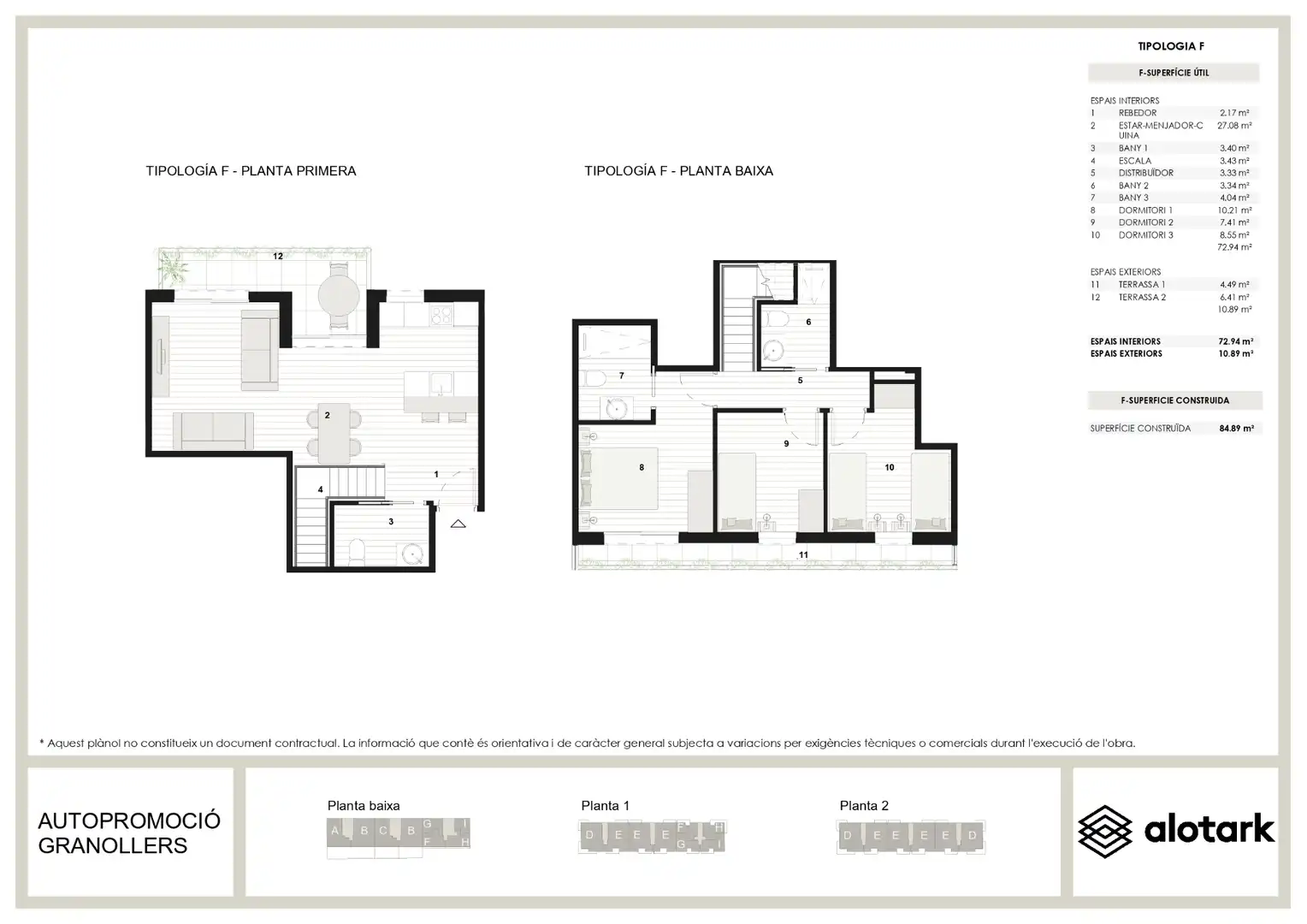 Dúplex en venta en Granollers con Aire acondicionado, Calefacción y Parquet