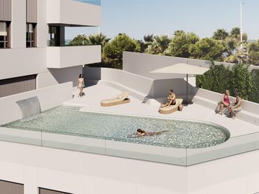 Apartament amb piscina en venda a El Grao