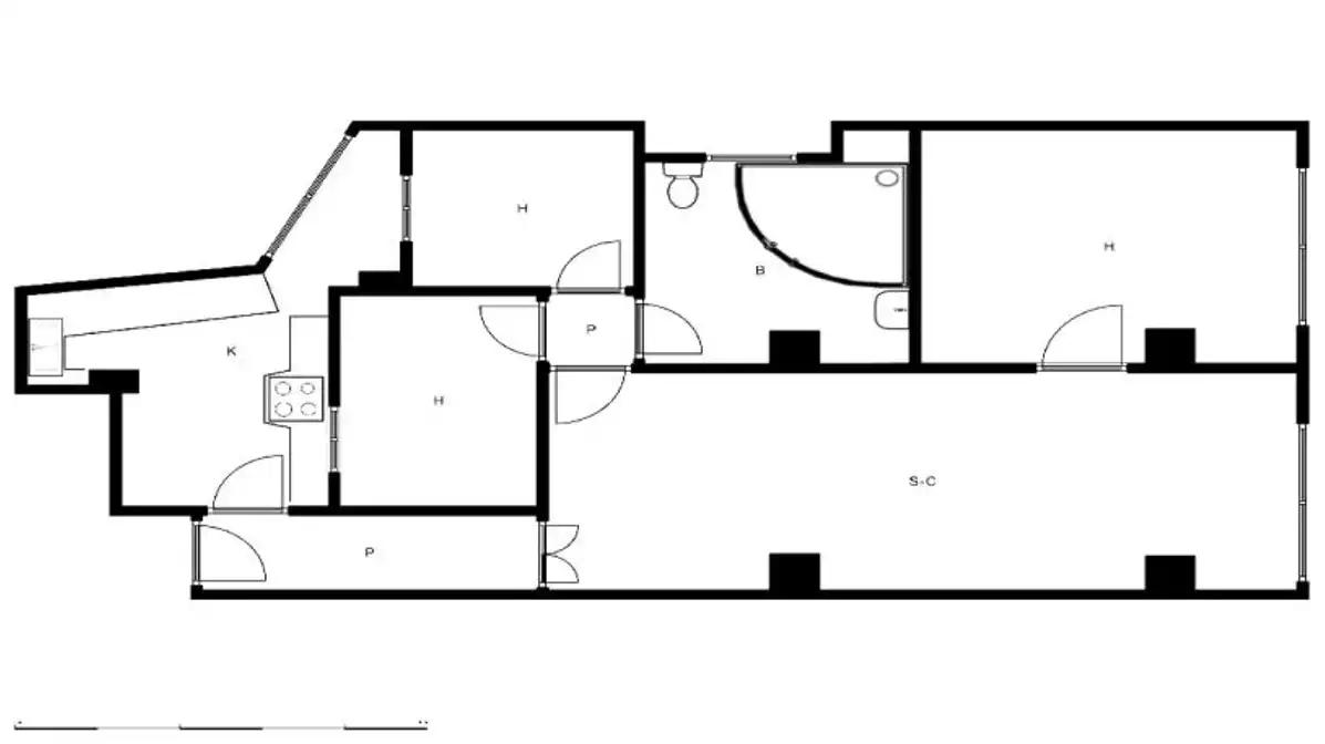 Flat for sale in Cornellà de Llobregat