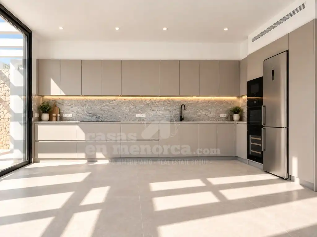 Cuina de Casa o xalet en venda en Cala Blanca