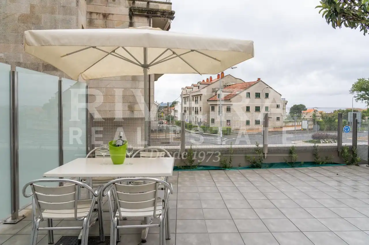 Terraza de Apartamento en venta en Sanxenxo con Aire acondicionado, Calefacción y Terraza