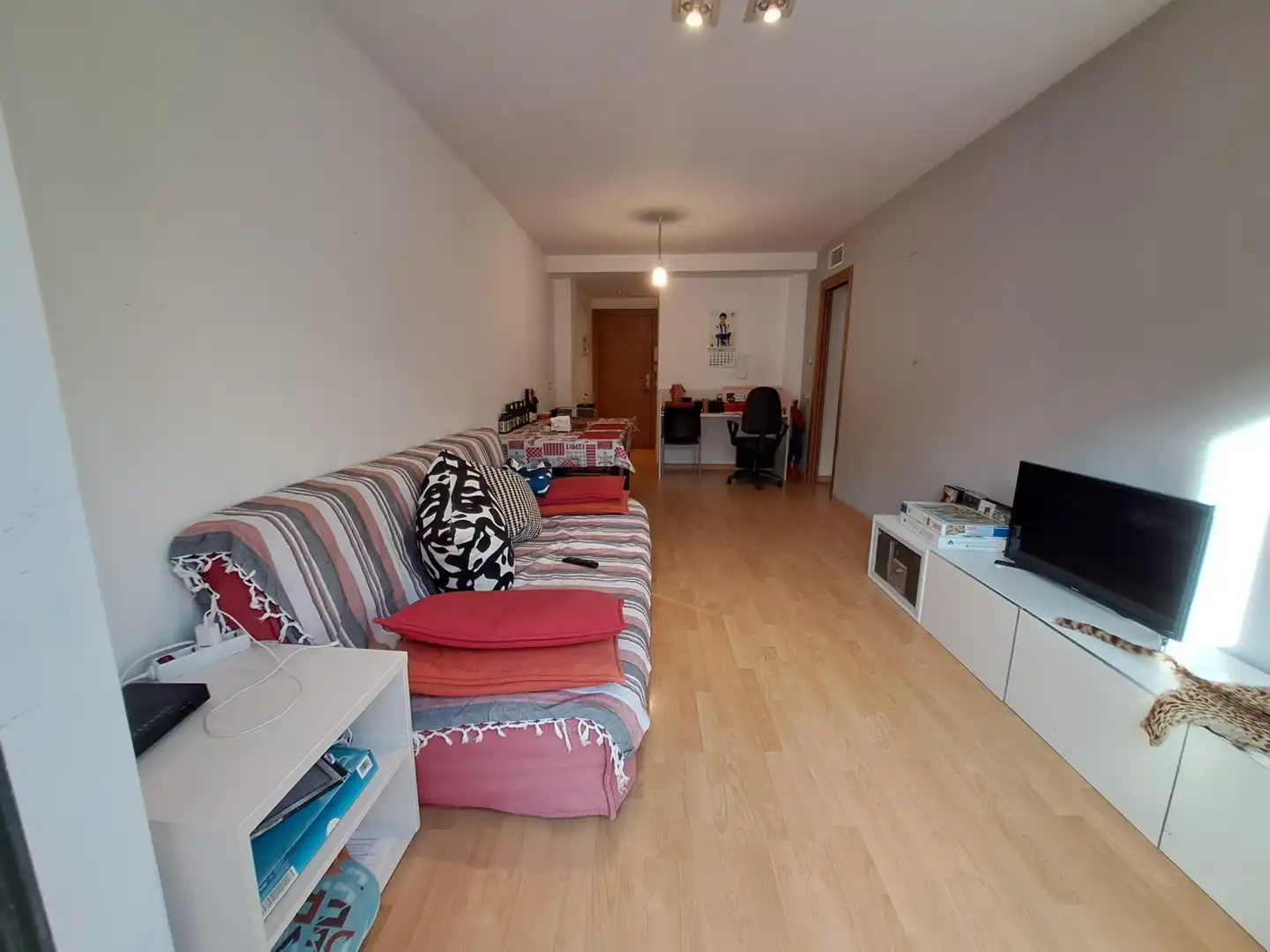 Sala de estar de Piso en venta en Móra d'Ebre con Aire acondicionado, Calefacción y Parquet