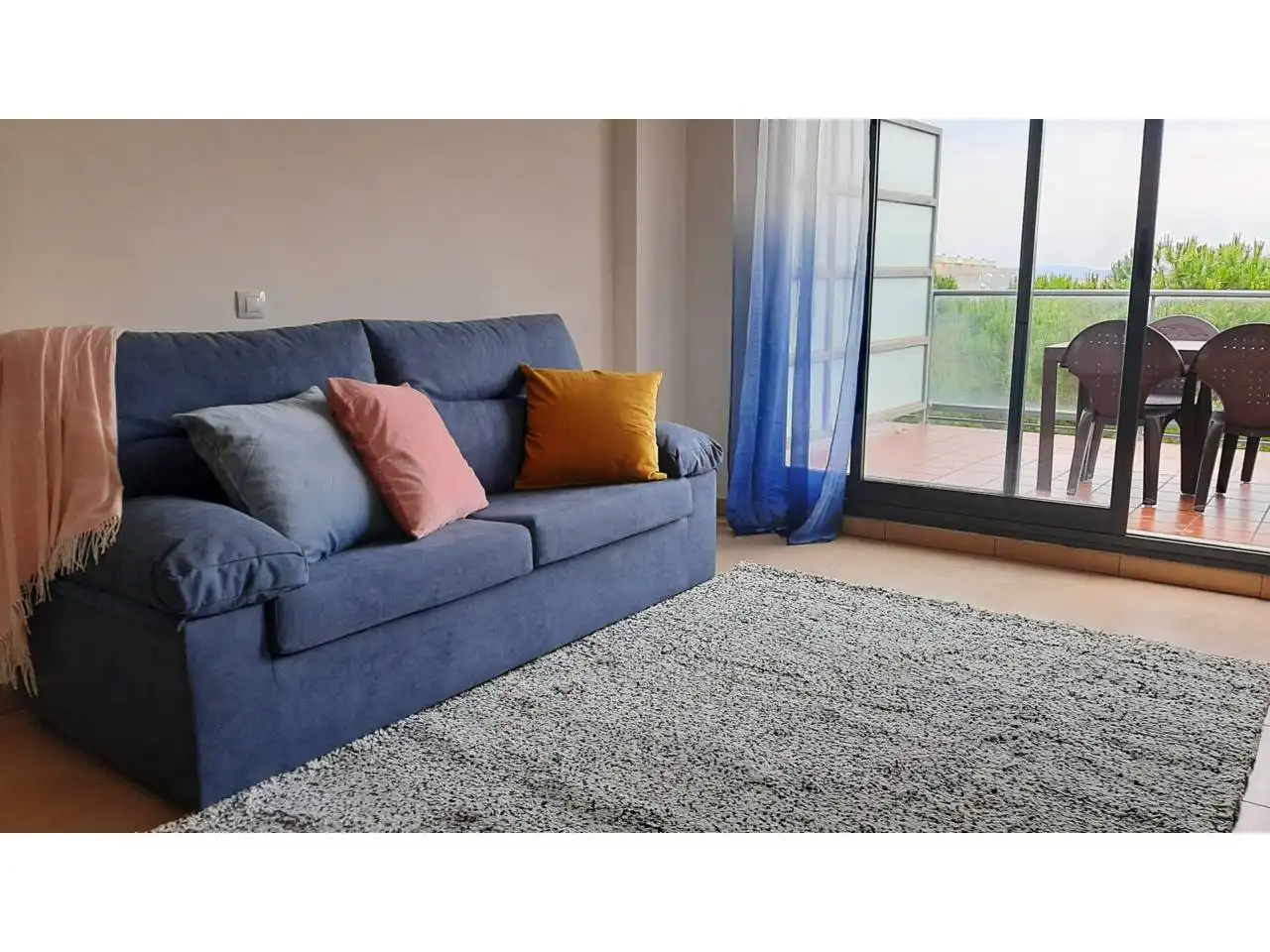 Living room of Flat for sale in San Jorge / Sant Jordi  with Air Conditioner, Heating and Terrace
