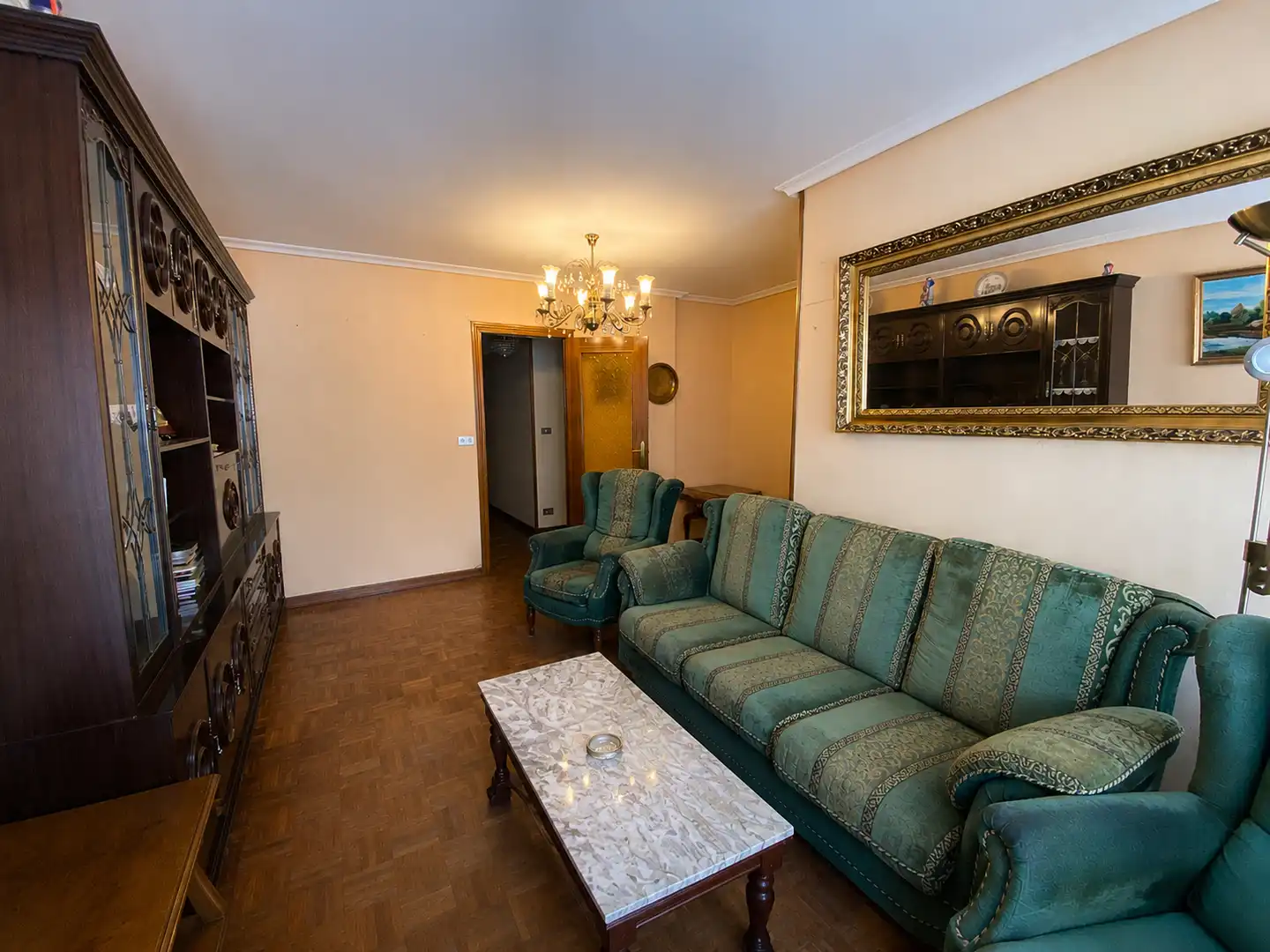 Living room of Flat for sale in Palencia  with Heating and Furnished