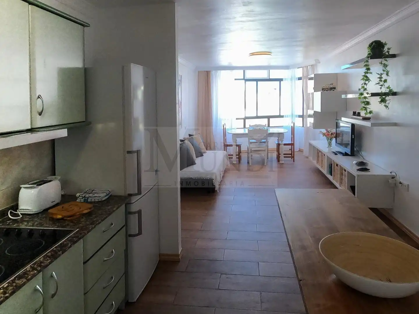Dormitori de Apartament en venda en La Oliva amb Terrassa i Moblat