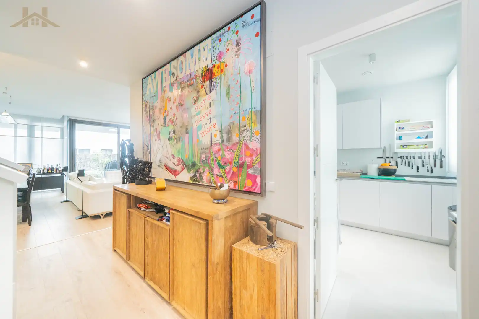 Sala de estar de Casa o chalet en venta en Brunete con Balcón y Piscina comunitaria