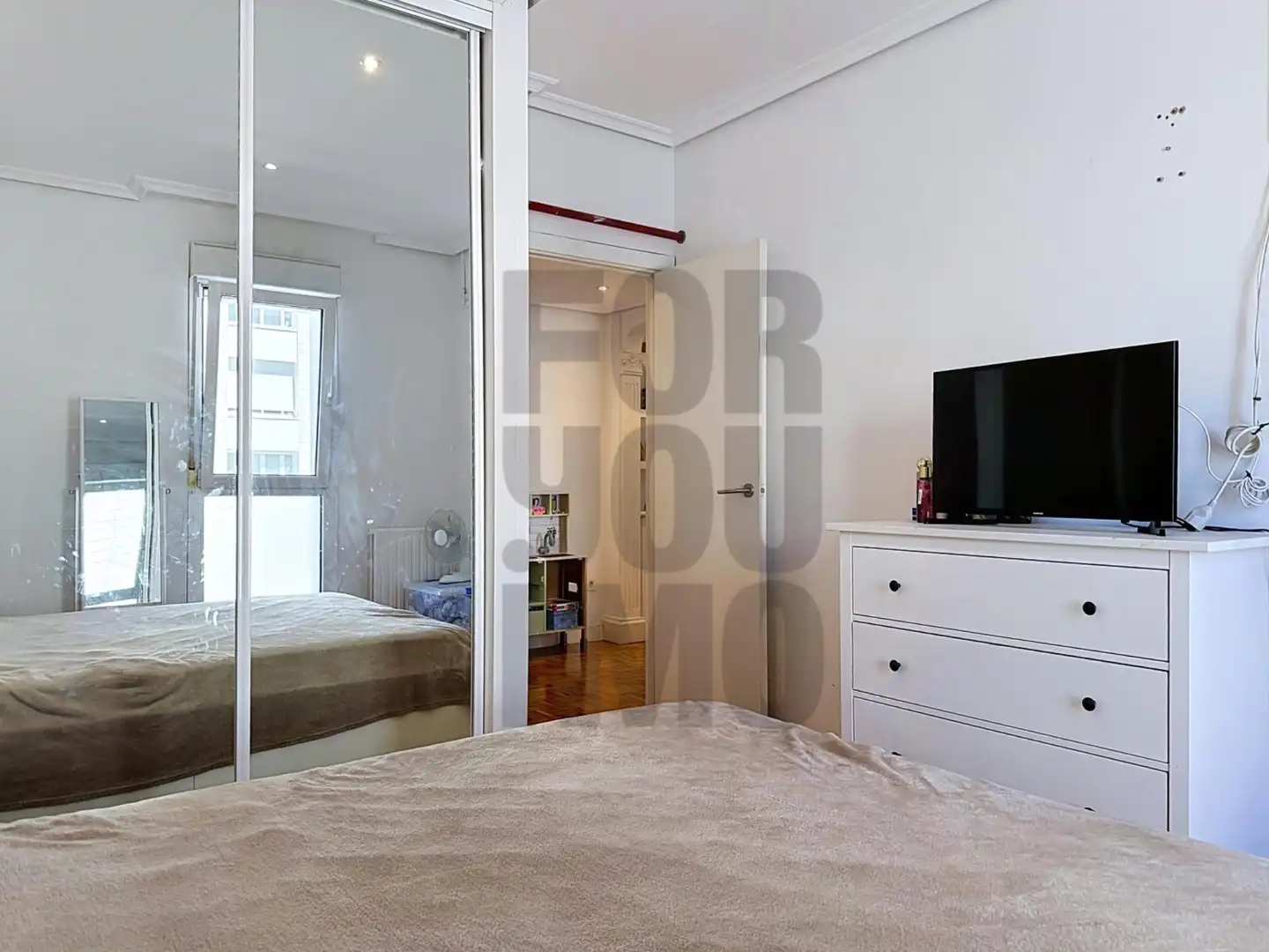 Schlafzimmer von Wohnung zum Verkauf in Donostia - San Sebastián  mit Heizung und Balkon