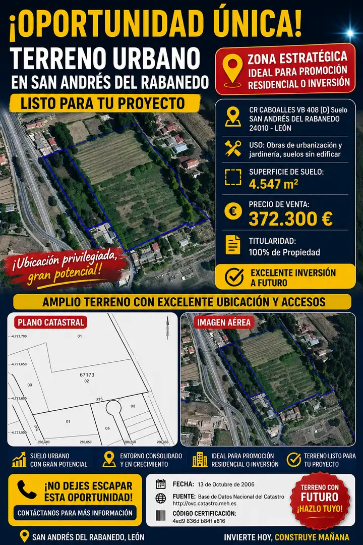 Terreni e lotti in vendita a Calle avenida del País Leonés, imagen 2