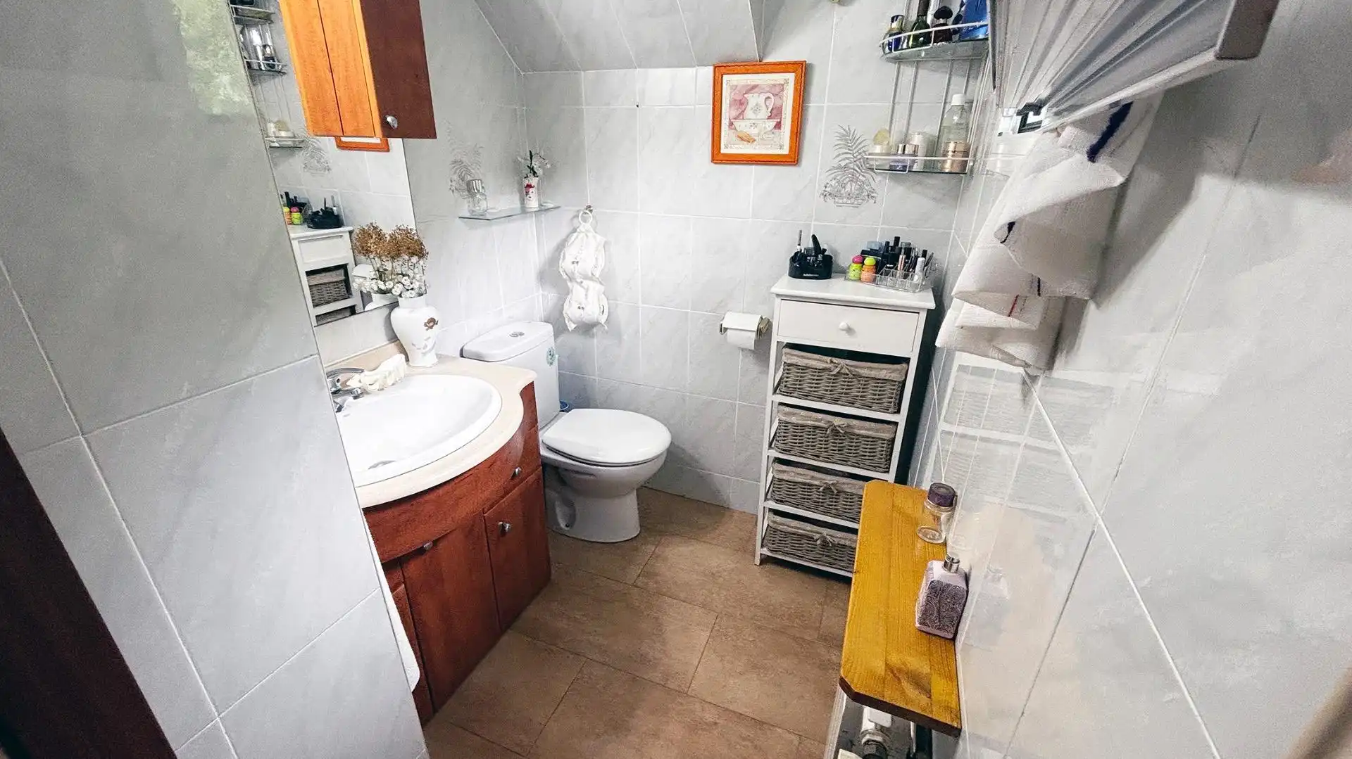 Baño de Casa o chalet en venta en Vacarisses con Aire acondicionado, Calefacción y Jardín privado
