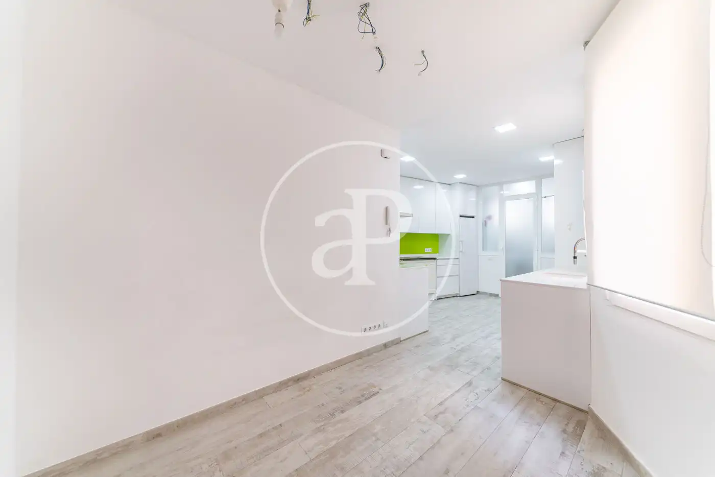 Kitchen of Flat for rent in Madrid  with Air Conditioner and Heating