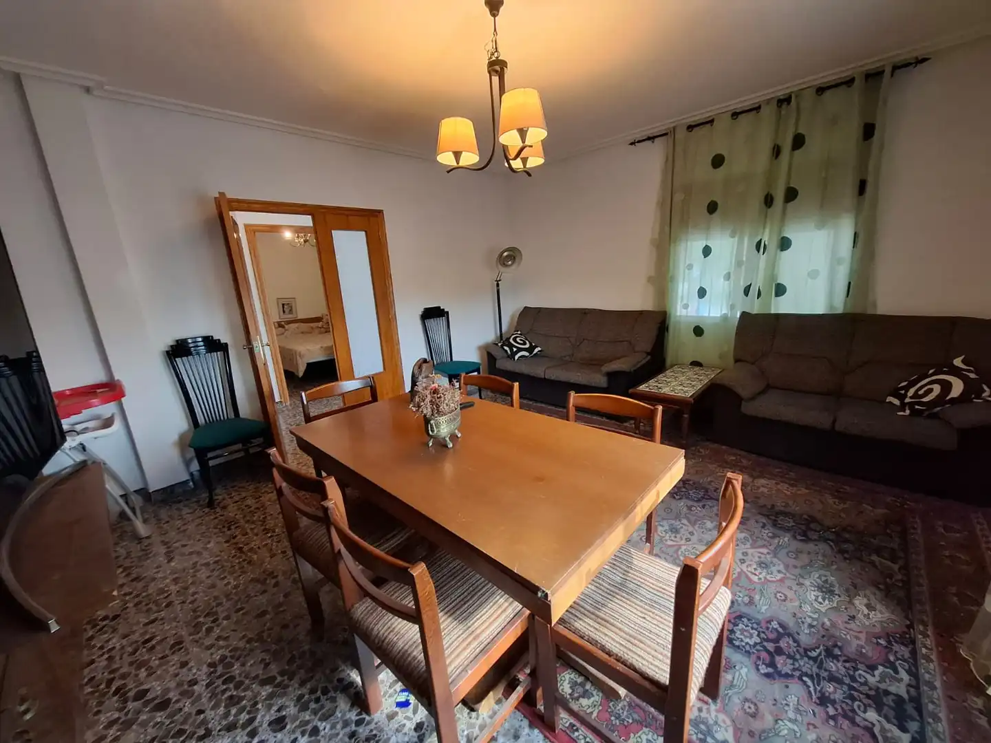 Menjador de Casa o xalet en venda en Elche / Elx amb Jardí privat i Moblat