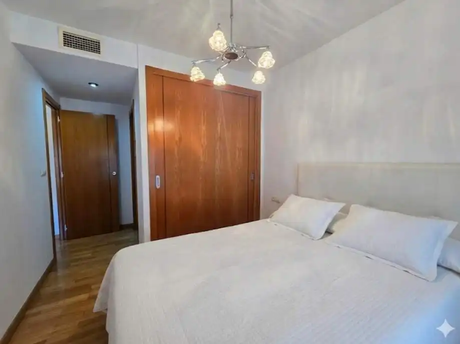 Bedroom of Flat for sale in Santa Pola  with Air Conditioner, Private garden and Terrace