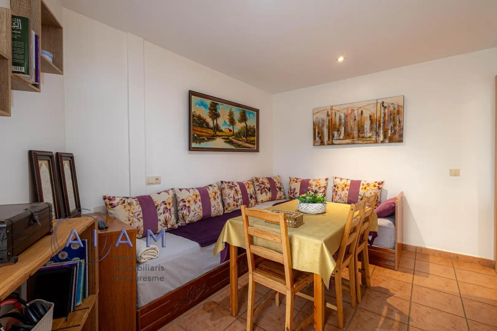 Comedor de Piso en venta en Pineda de Mar con Terraza y Balcón