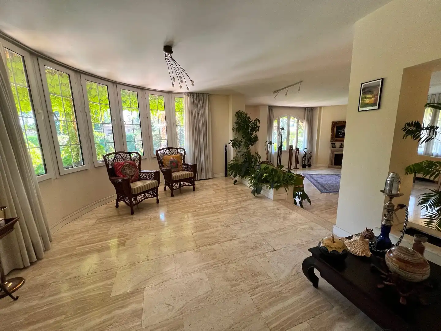 Sala d'estar de Casa o xalet en venda en Villanueva de la Cañada amb Aire condicionat, Calefacció i Terrassa