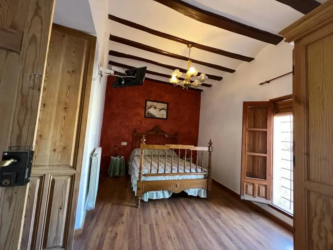 Bedroom of Houses for sale in Penàguila  with Air Conditioner, Heating and Terrace