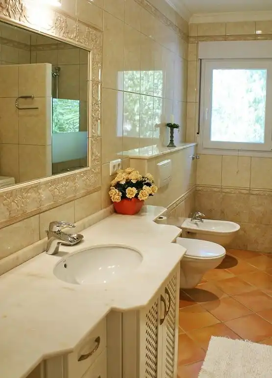Baño de Casa o chalet de alquiler en Jávea / Xàbia con Aire acondicionado, Calefacción y Jardín privado