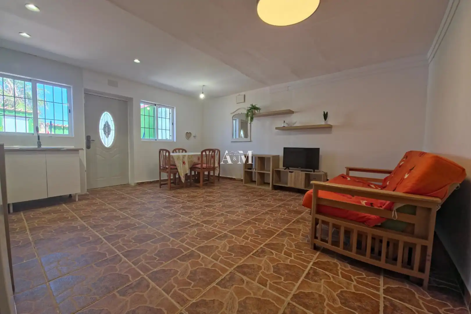 Casa adosada de lloguer en Torrevieja amb Aire condicionat, Calefacció i Jardí privat