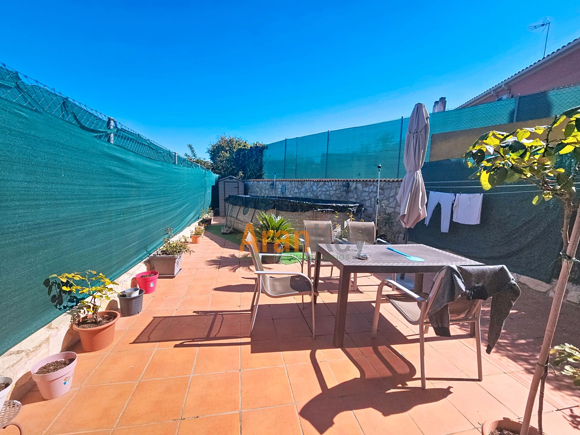 Terrace of Single-family semi-detached for sale in Ontígola