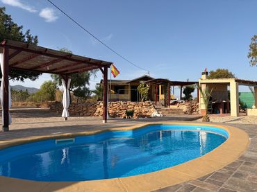 Casa rustica con piscina in vendita a Los Almagros - Los Paganes - El Escobar