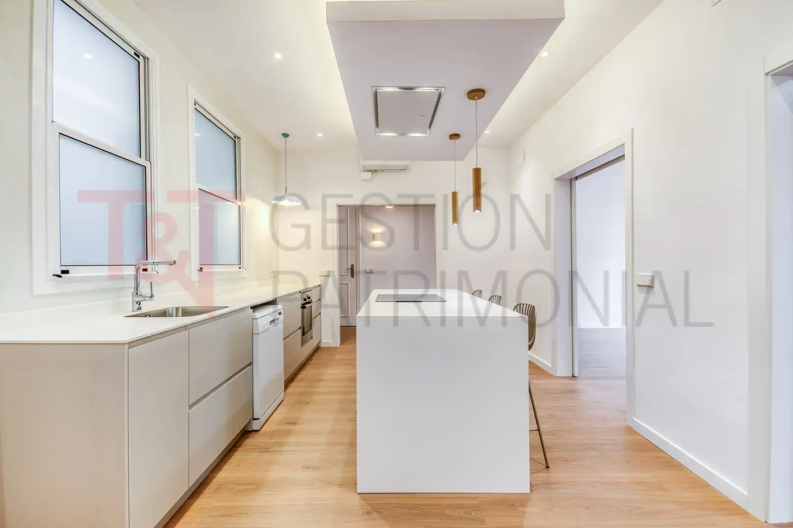 Cocina de Piso en venta en Barcelona con Aire acondicionado, Horno y Balcón