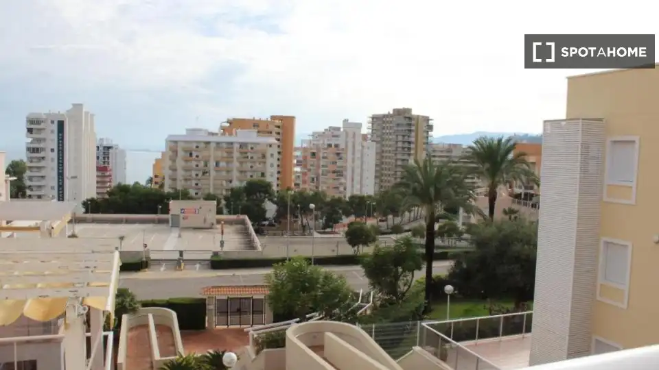 Vista exterior de Piso de alquiler en Cullera con Aire acondicionado, Calefacción y Amueblado