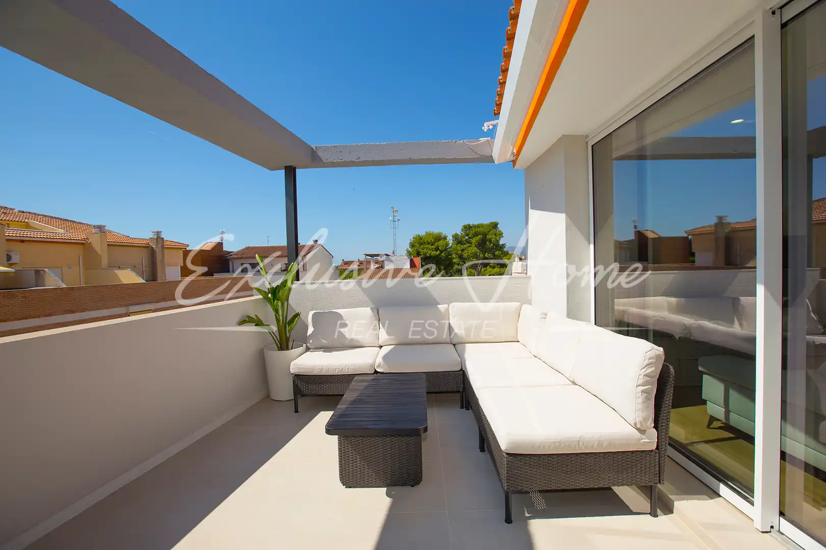 Terraza de Ático en venta en Peñíscola / Peníscola con Aire acondicionado, Calefacción y Parquet