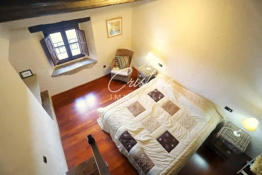 Schlafzimmer von Country house zum Verkauf in Santa Cristina d'Aro mit Heizung, Privatgarten und Schwimmbad
