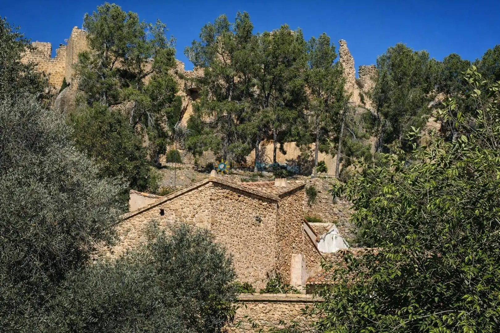 Vista exterior de Casa adosada en venta en Montesa con Trastero