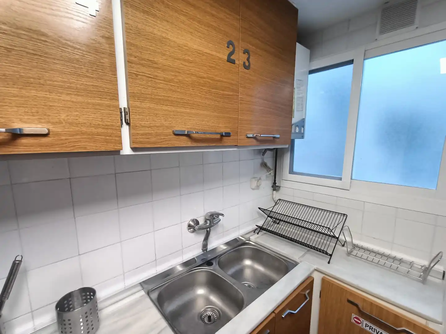 Kitchen of Flat for rent in Valencia  with Furnished, Oven and Washing machine