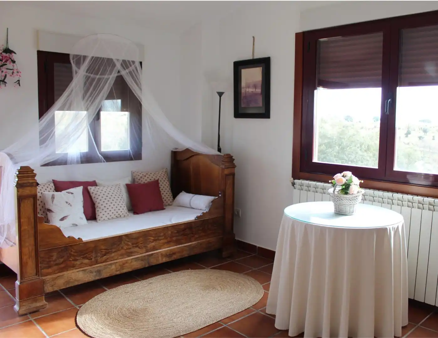 Schlafzimmer von Country house zum Verkauf in Cipérez mit Klimaanlage, Heizung und Terrasse