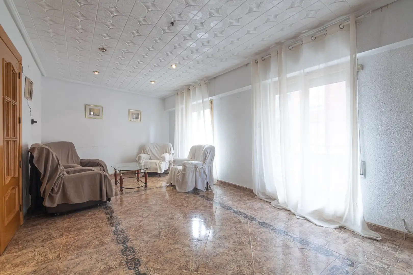 Sala d'estar de Pis en venda en Elche / Elx amb Balcó
