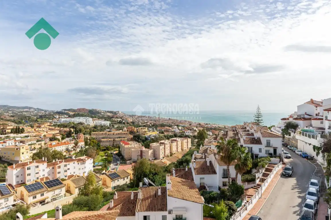 Vista exterior de Casa o chalet en venta en Rincón de la Victoria con Aire acondicionado y Terraza