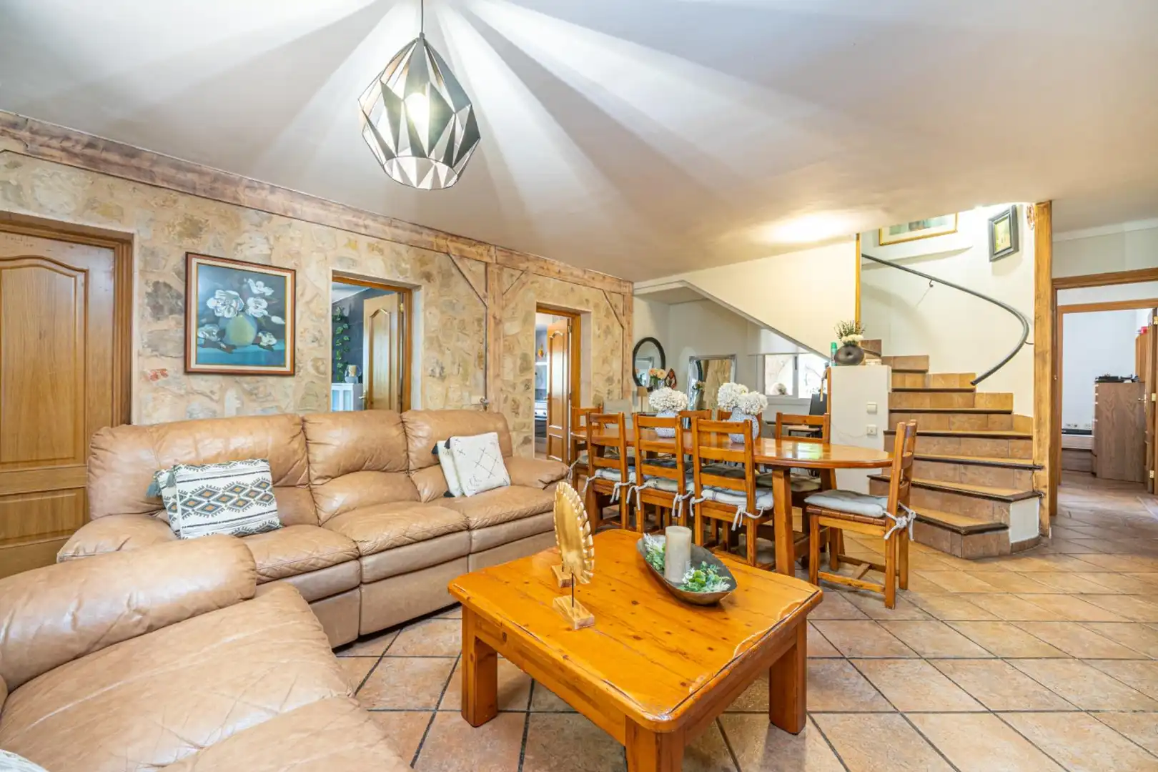 Sala de estar de Finca rústica en venta en Inca