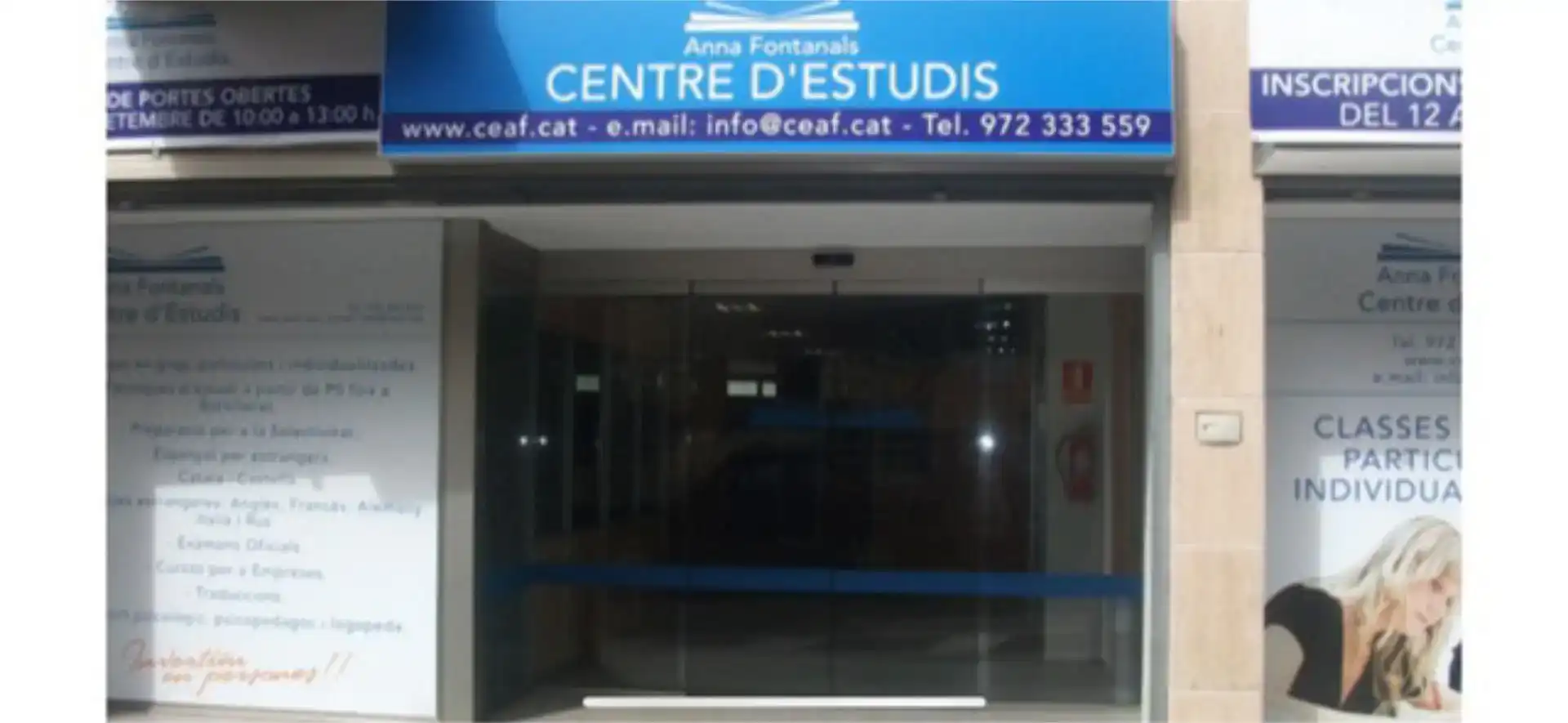 Exterior view of Commercial properties for rent in Blanes  with Air Conditioner