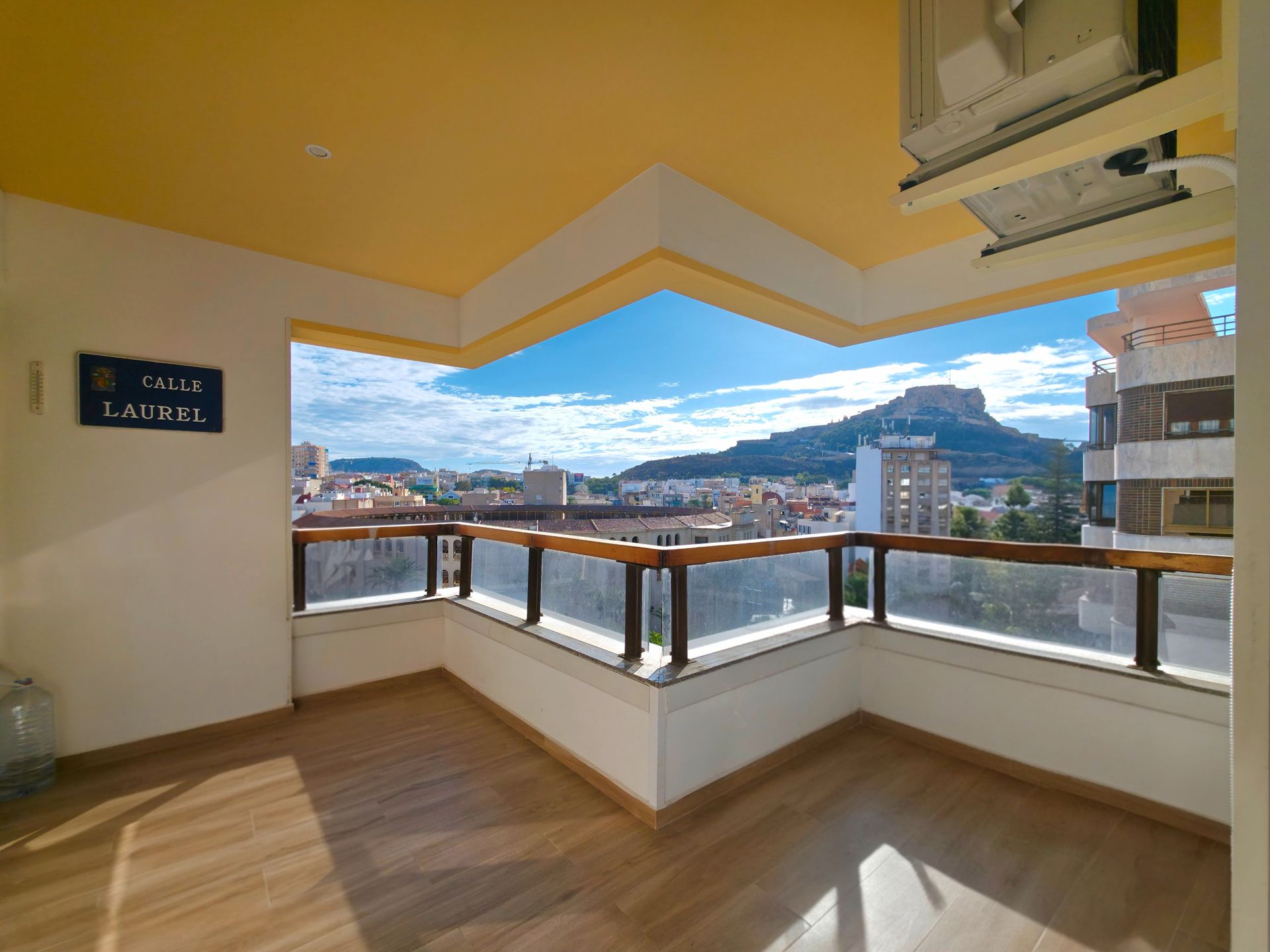 Bedroom of Flat for sale in Alicante / Alacant  with Air Conditioner, Parquet flooring and Terrace
