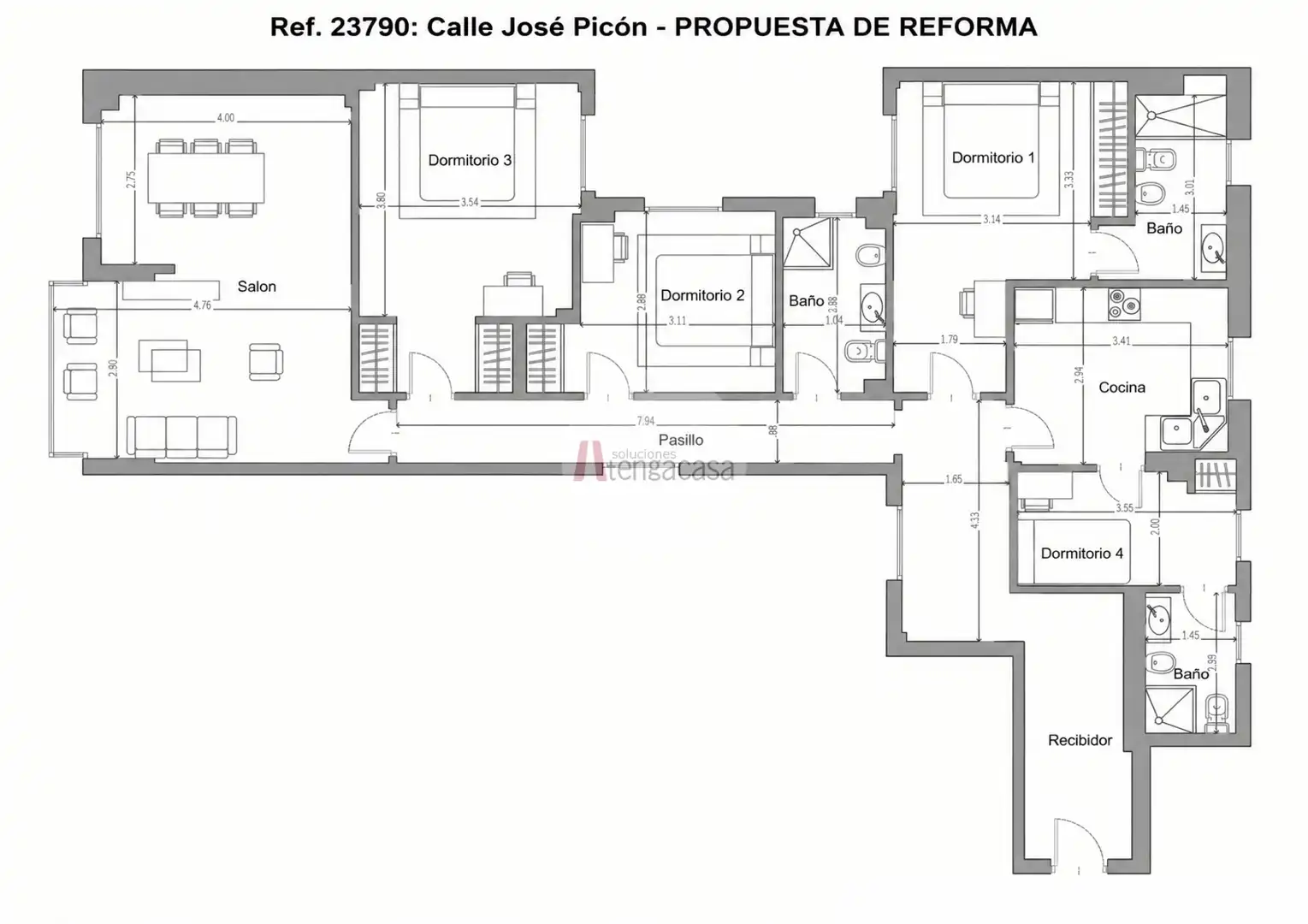 Appartamento con ascensore in vendita a Calle de José Picón, imagen 38