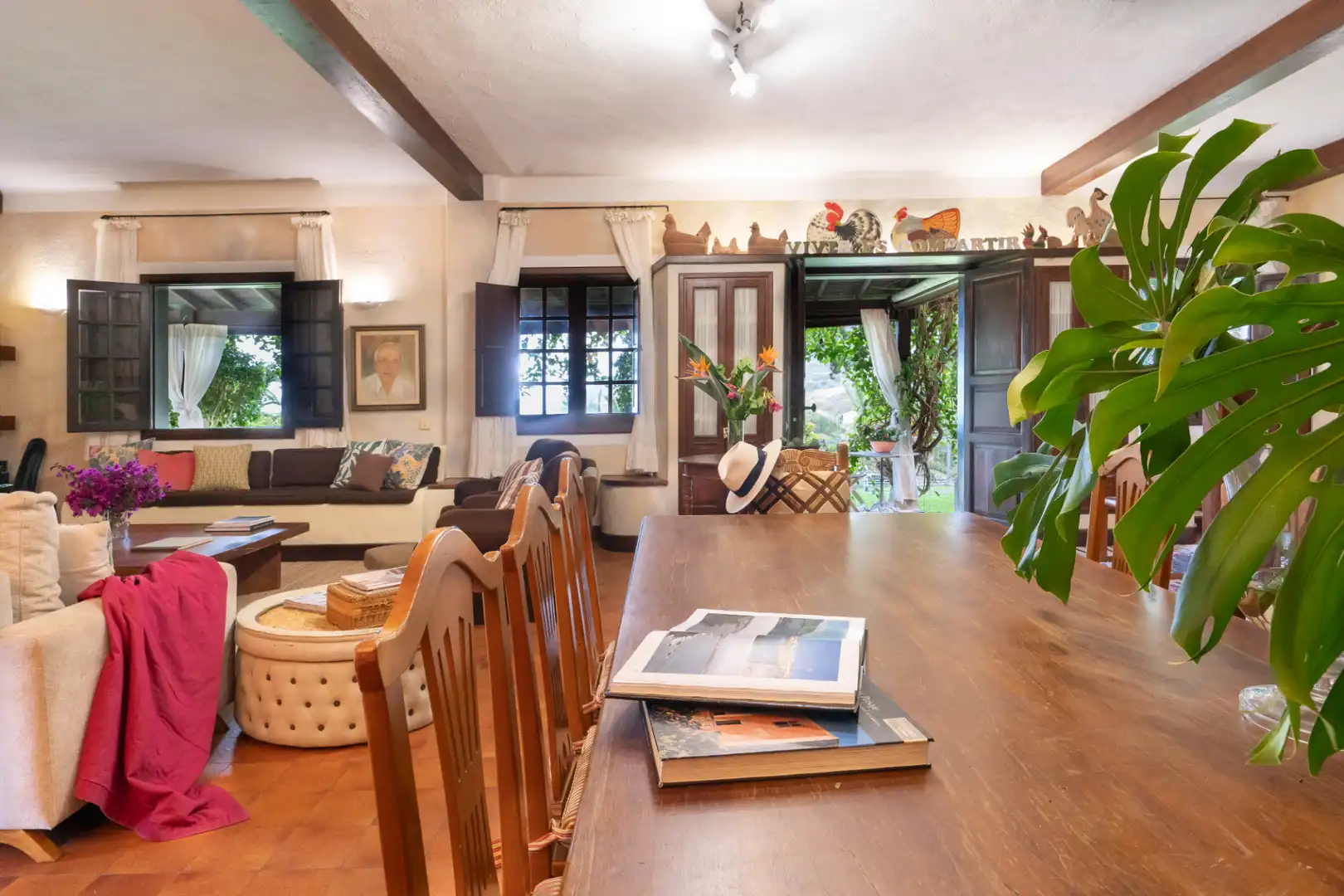 Comedor de Casa o chalet de alquiler en Tegueste con Jardín privado, Terraza y Amueblado