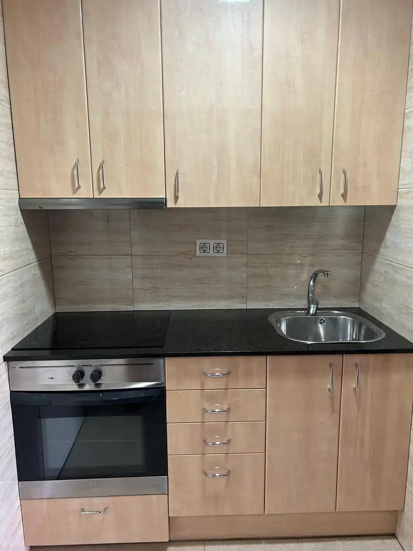 Cuina de Apartament en venda en Pals amb Aire condicionat, Moblat i Piscina comunitària