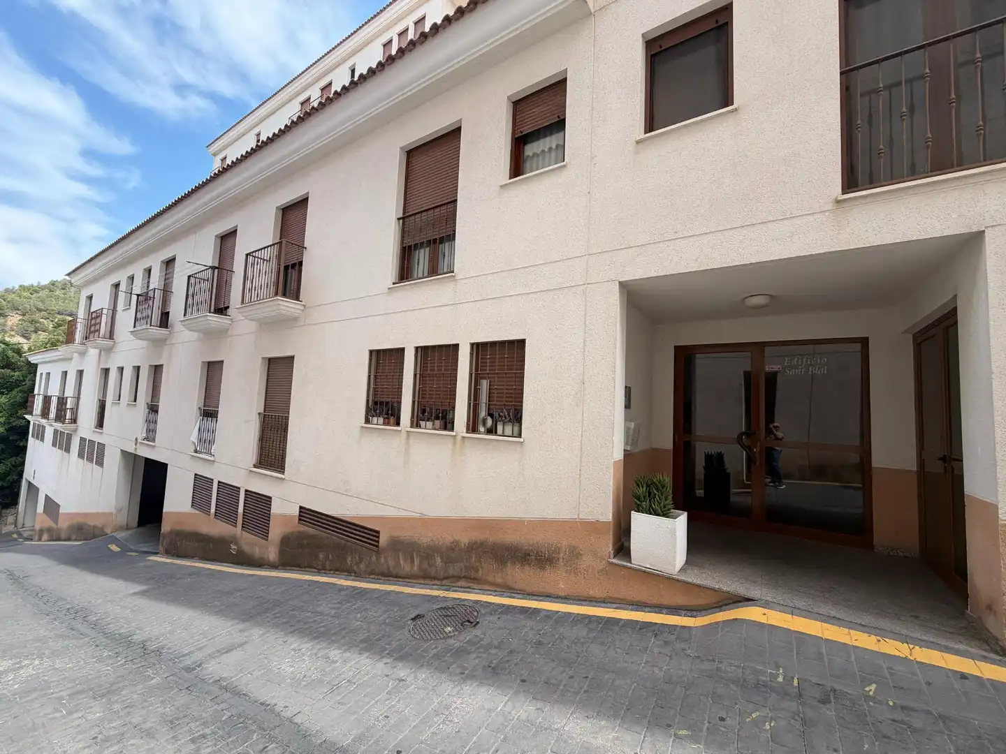 Vista exterior de Piso en venta en Callosa d'en Sarrià con Balcón