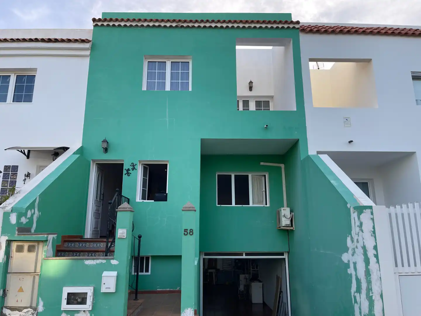 Exterior view of Houses for sale in Agüimes  with Terrace, Storage room and Balcony