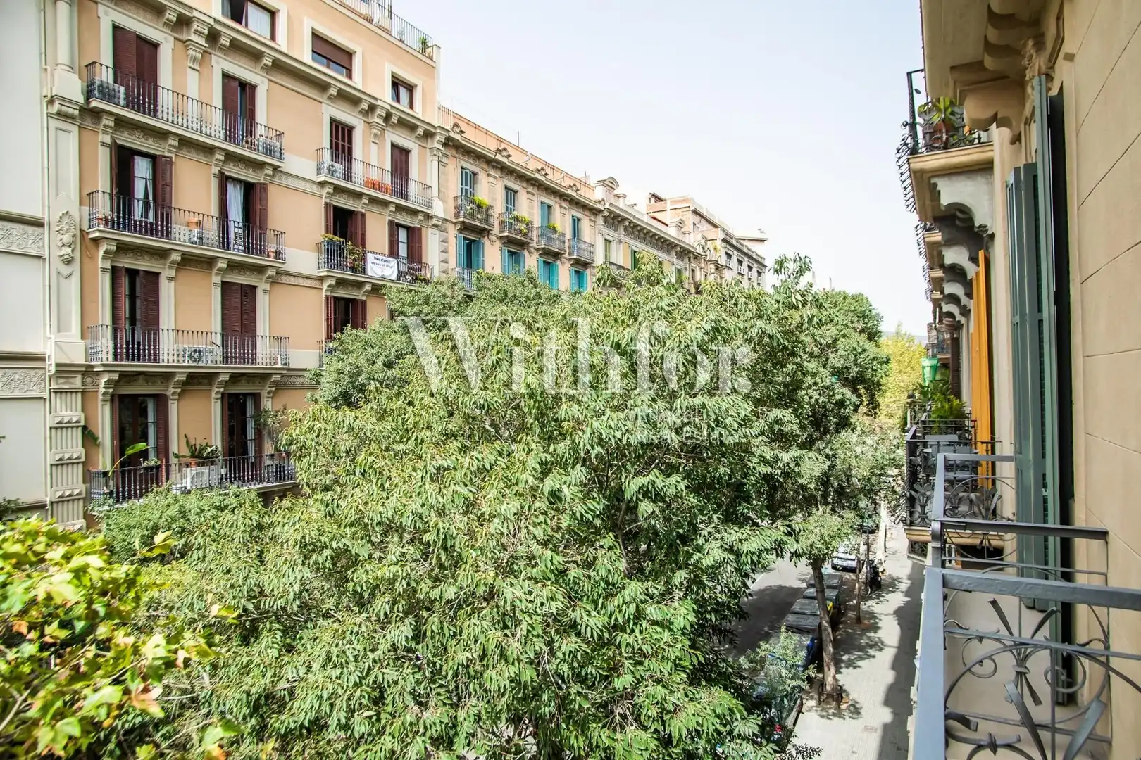 Balcony of Flat for rent in Barcelona  with Air Conditioner, Heating and Terrace