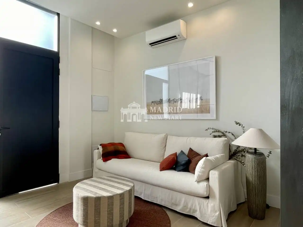 Sala de estar de Loft de alquiler en Madrid con Aire acondicionado, Calefacción y Amueblado