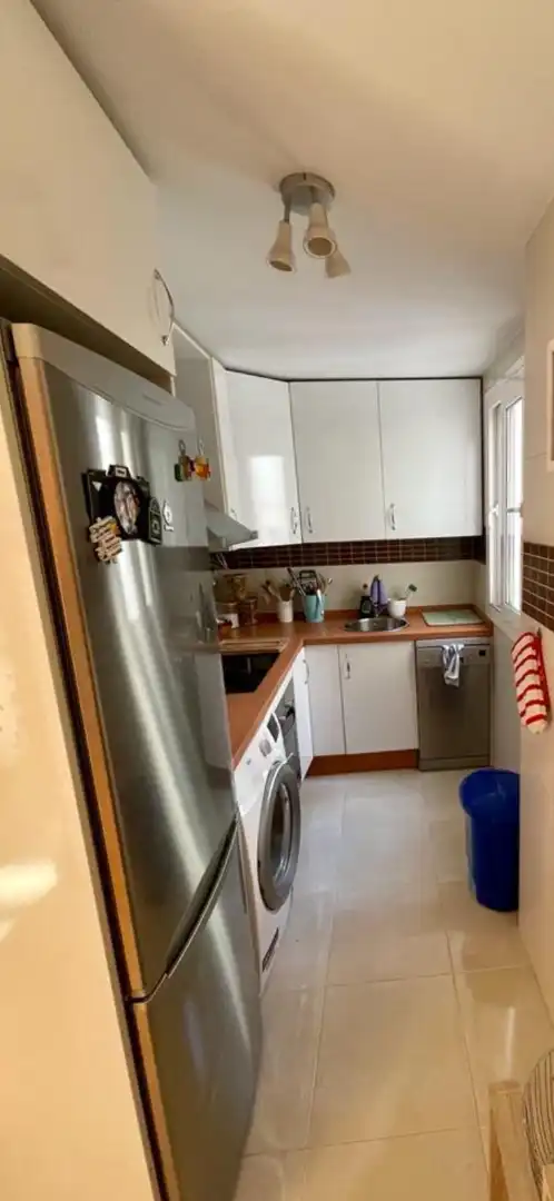 Küche von Wohnung zur Miete in Roquetas de Mar mit Klimaanlage, Heizung und Terrasse
