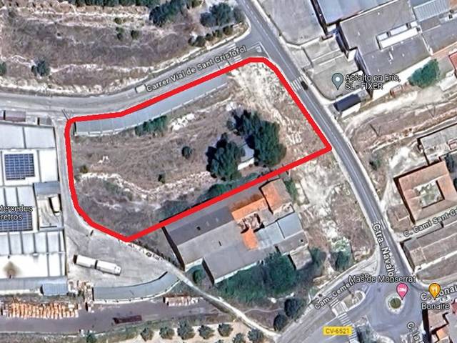 Terreno industrial en Venta en Carrer Vial de Sant Cristòfol, 2 en Mogente / Moixent