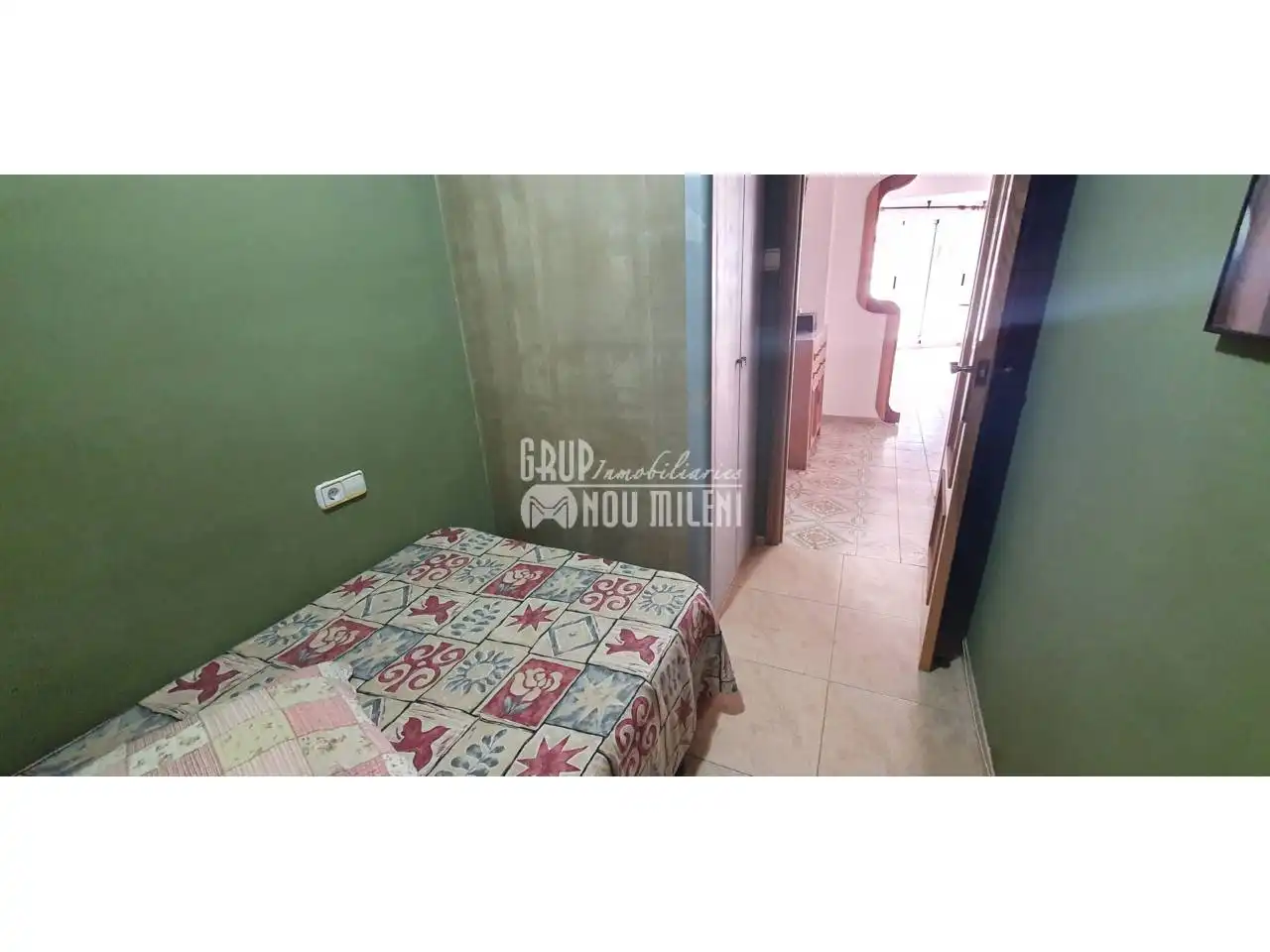 Bedroom of Apartments for rent in Valencia  with Air Conditioner, Heating and Terrace
