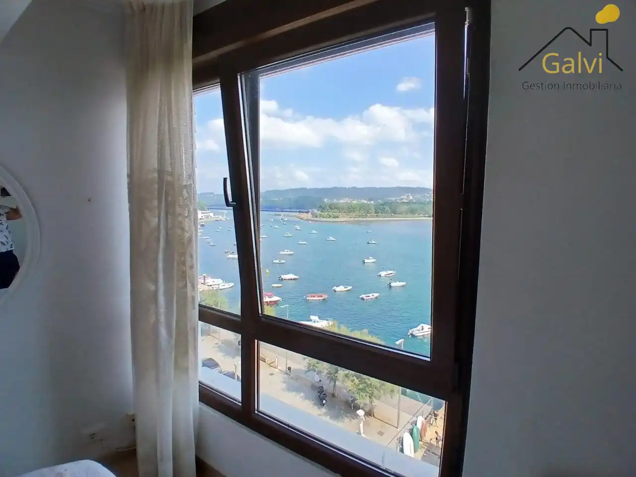 Schlafzimmer von Wohnung zum Verkauf in Pontedeume mit Heizung, Abstellraum und Möbliert