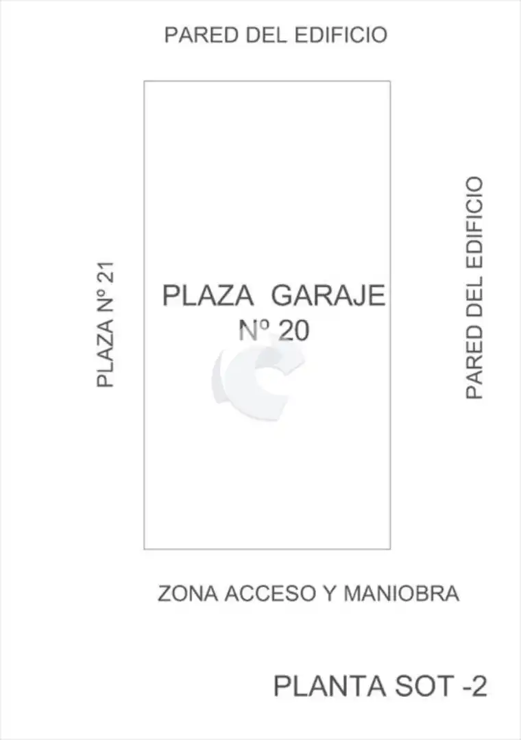 Aparcament de Garatge en venda en Miño